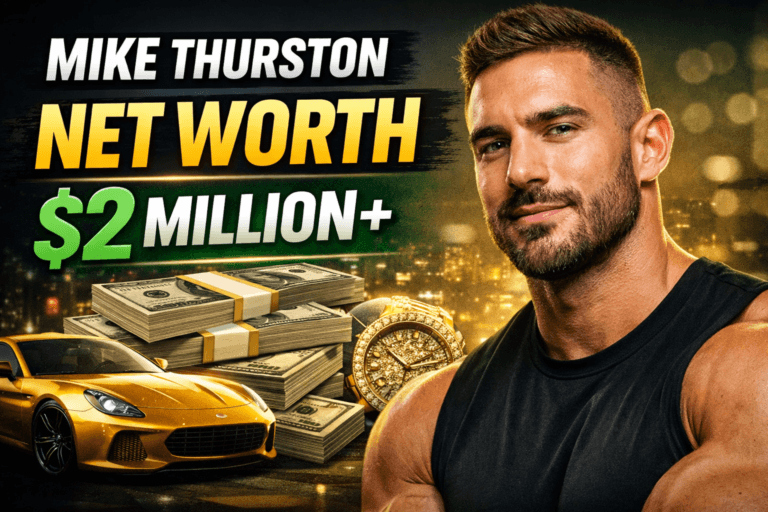 Mike Thurston net worth showing fitness entrepreneur lifestyle and income success