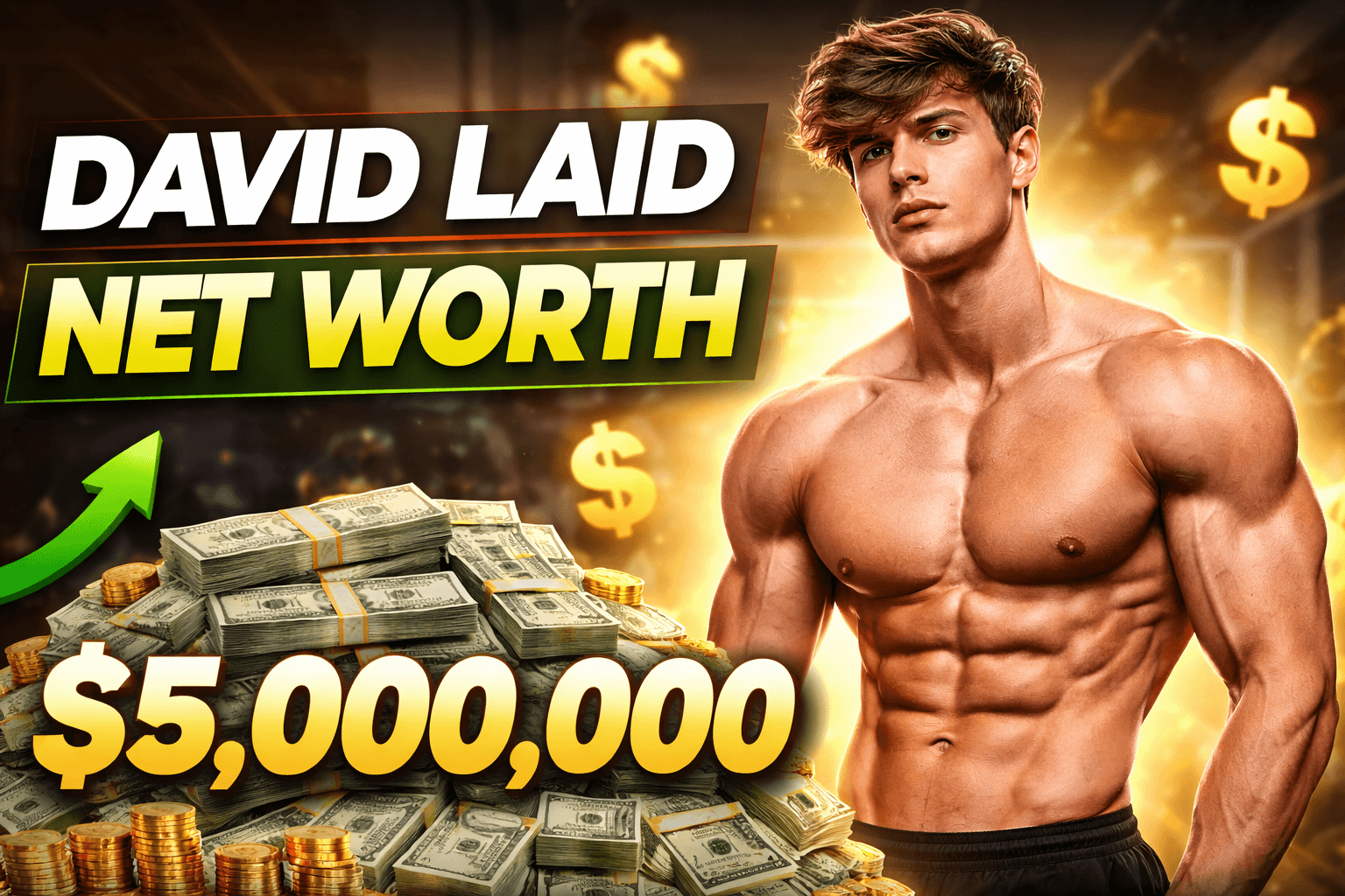 David Laid net worth and fitness business journey