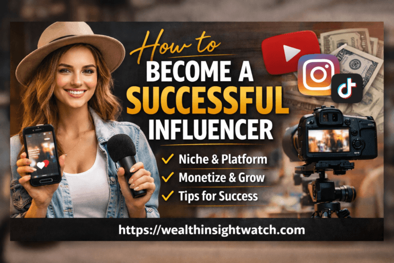 how to become a successful influencer